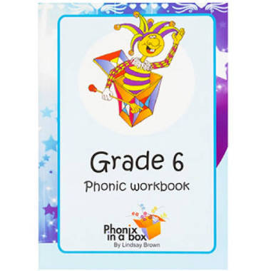 9780987016669.jpeg Phonix in a Box Grade 6 Phonic Workbook - Image 1