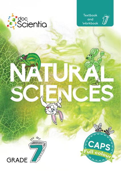 9781928504962.jpg Doc Scientia Natural Science Gr 7 Textbook & Workbook Book 1 Full Colour - Image 1