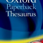 Oxford Paperback Thesaurus 4e